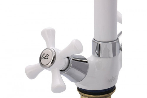 Смеситель для раковины Ekko E13332 цвет Белый