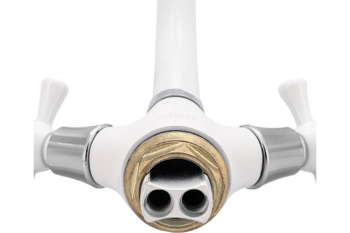 Смеситель для раковины Ekko E13332 цвет Белый