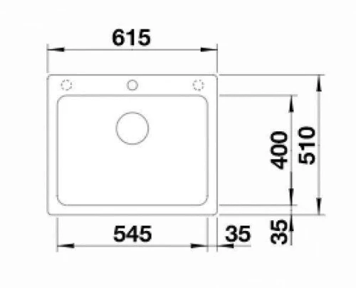 Кухонная мойка Blanco Naya 60 519645 цвет Кофе
