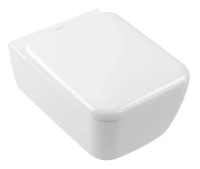 Унитаз Villeroy&Boch Skyla 4682CL01 подвесной цвет Альпийский белый с сиденьем Микролифт