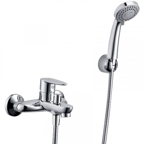 Смеситель для ванны WasserKRAFT Leine 3501 Хром латунь на стену