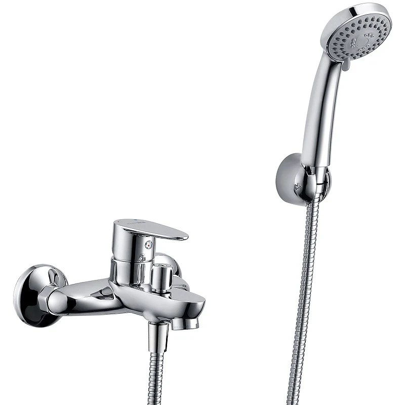 Смеситель для ванны WasserKRAFT Leine 3501 Хром латунь на стену