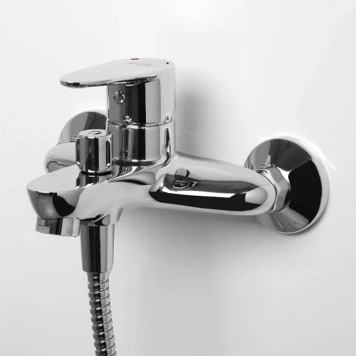 Смеситель для ванны WasserKRAFT Leine 3501 Хром латунь на стену