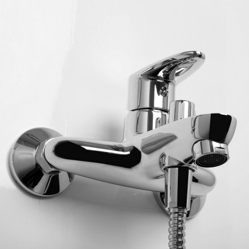 Смеситель для ванны WasserKRAFT Leine 3501 Хром латунь на стену