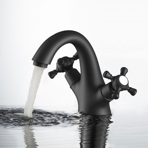 Смеситель для раковины Timo Nelson 1911/03F Черный