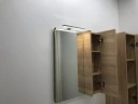 Зеркало со шкафом Comforty Тромсе 60 00004142221 Дуб сонома МДФ / ЛДСП, стекло