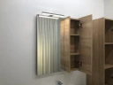 Зеркало со шкафом Comforty Тромсе 60 00004142221 Дуб сонома МДФ / ЛДСП, стекло
