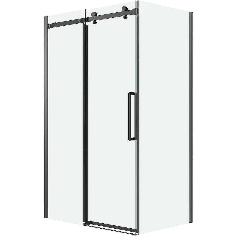 Душевой уголок Grossman Classic 120х70 120.K33.04.1270.21.00 профиль Черный матовый стекло прозрачное