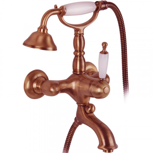 Смеситель для ванны Migliore Oxford 19193 Медь латунь на стену