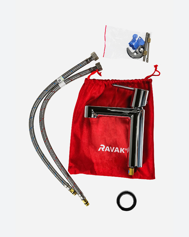 Смеситель для раковины Ravak Puri PU 014.00 X070113 Хром латунь