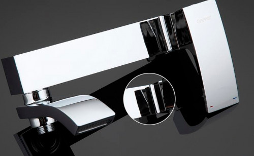 Смеситель для ванны Gappo G07 G3207 Хром латунь на стену