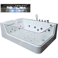 Акриловая ванна Ceruttispa 170x120 L C-495L 9949 с гидромассажем