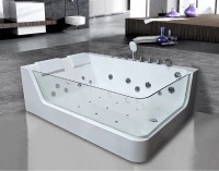 Акриловая ванна Ceruttispa 170x120 L C-495L 9949 с гидромассажем
