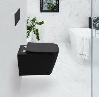 Унитаз BelBagno Ardente-C BB3202CHR-MB подвесной без сиденья фаянс подвесной