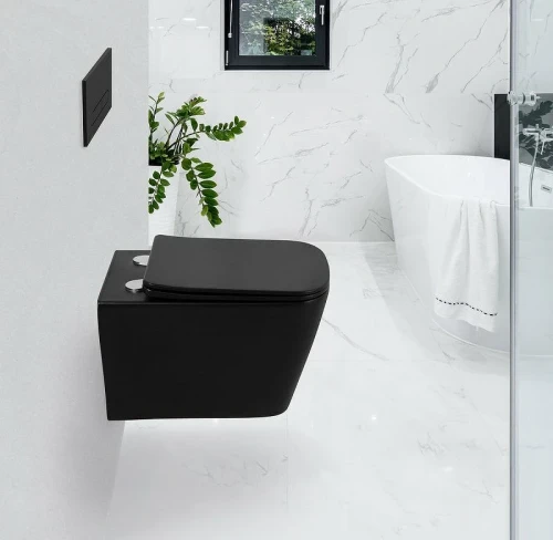 Унитаз BelBagno Ardente-C BB3202CHR-MB подвесной без сиденья фаянс подвесной
