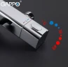 Смеситель для ванны Gappo G3291 с термостатом Хром латунь на стену