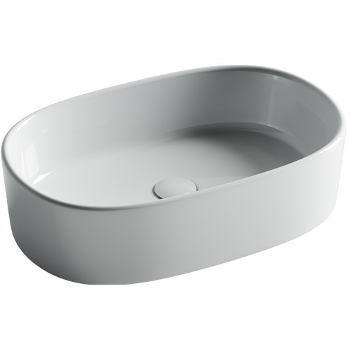 Раковина-чаша Ceramicanova Element 56 CN6075 Белая фарфор накладная