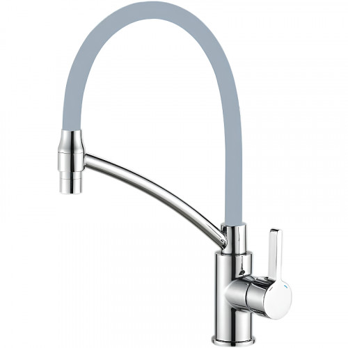 Смеситель для кухни Haiba HB73643-3 Хром Серый латунь