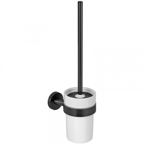 Ершик для унитаза Remer Guest GS66CFP Черный брашированный хром