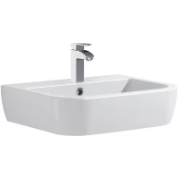 Раковина Allen Brau Infinity 56 4.21007.20 Белая фаянс подвесная