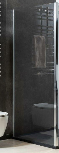 Душевая стенка Allen Brau Priority 80 3.31040.00 профиль Хром стекло прозрачное