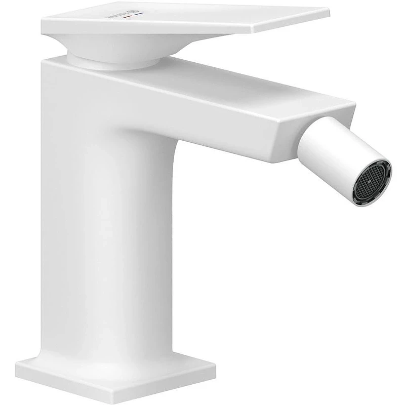 Смеситель для биде Kludi Decus 542175375 Белый матовый