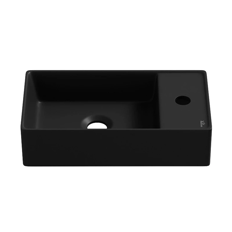 Раковина Wellsee WC Area 41 R 321805000 цвет Черный матовый