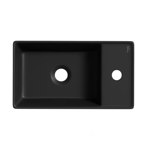 Раковина Wellsee WC Area 41 R 321805000 цвет Черный матовый