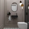 Раковина Wellsee WC Area 41 R 321805000 цвет Черный матовый