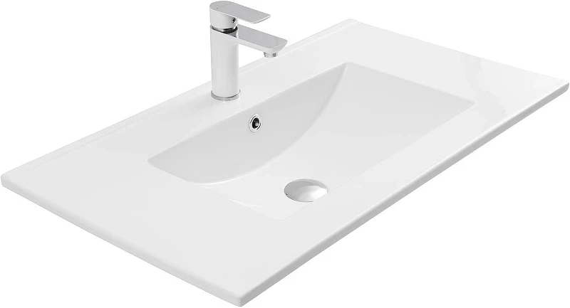 Раковина Aquanet Flow 80 347431 цвет Белый