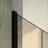 Душевая дверь Maybah Glass MGD-427-6 1200х1980 двустворчатая на монопетлях Черный стекло бронзовое