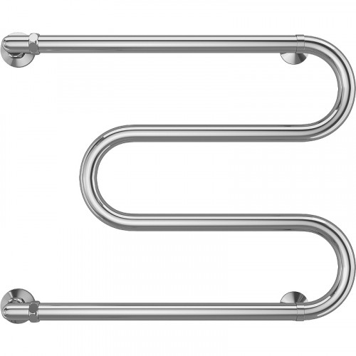 Водяной полотенцесушитель Terminus М-образный (1) 500х600 4620768881169 Хром, боковое подключение, G 1" НР