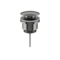 Донный клапан Ceramicanova 70003GG click-clack цвет Вороненая сталь