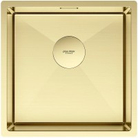 Кухонная мойка Paulmark Next 44 Uni PM214444-LG Светлое золото нержавеющая сталь встраиваемый