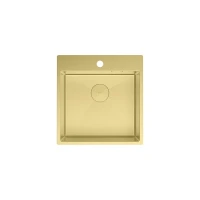 Кухонная мойка Lemark Janga 490 9938106 цвет Светлое золото