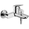 Смеситель для ванны Hansgrohe Logis 71400000 Хром латунь на стену
