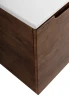 Тумба под раковину BelBagno Etna 120 L ETNA-1200-2C-1A-SO-RW-L подвесная Rovere Moro МДФ / ЛДСП