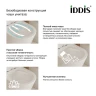 Унитаз Iddis Bild BILRDSEi26 приставной с сиденьем Микролифт фарфор приставной
