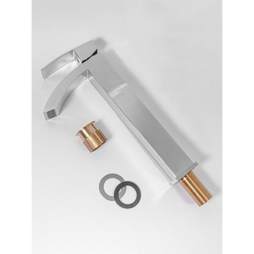 Смеситель для раковины Hansberge Cubito H2077C цвет Хром