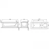 Акриловая ванна Jacob Delafon Sofa 170x70 E60518RU-00 без гидромассажа