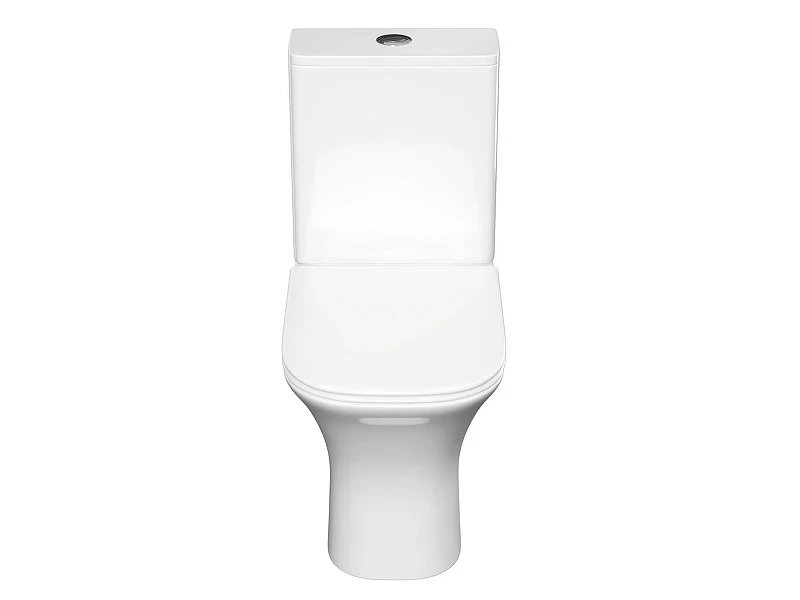 Унитаз компакт Aquatek Optima T Square AQ4421-00 цвет Белый с бачком и сиденьем Микролифт