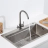 Смеситель для кухни Frap F43899-49 цвет Оружейная сталь