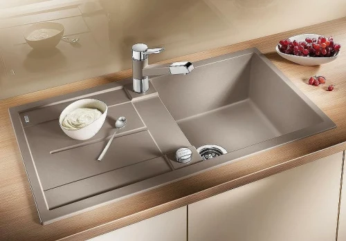 Кухонная мойка Blanco Metra 5 S 517348 Серый беж