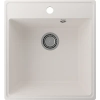 Кухонная мойка Ulgran Quartz Forte 460-01 Жасмин искусственный камень (литьевой мрамор) встраиваемый