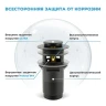 Донный клапан Wellsee Drainage System 182130000 click-clack цвет Черный матовый