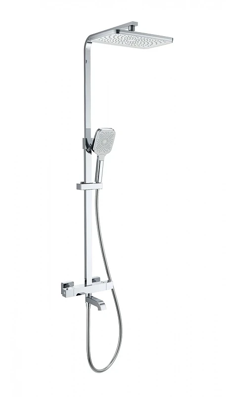 Душевая система Wonzon & Woghand Stay WW-B3026-T1-CR с термостатом цвет Хром