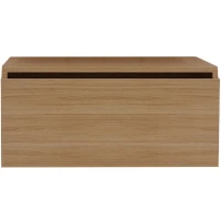 Тумба Boheme Armadi Art Vallessi UNO-S 100 897-100-L подвесная Light oak МДФ / ЛДСП