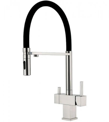 Смеситель для кухни Grocenberg GB4098NK Никель