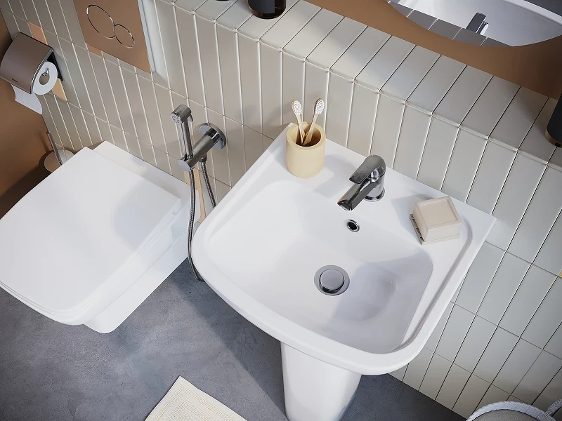 Раковина Santek Лонги 45 1WH501753 Белая