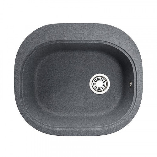 Кухонная мойка Emar Quartz 57 EMQ-1570.C цвет Антрацит